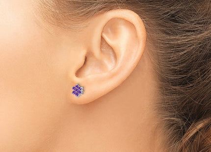 14k White Gold Earrings Style EM7199 - Classique Jewelry Inc.