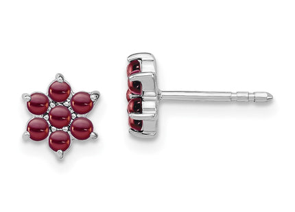 14k White Gold Earrings Style EM7199 - Classique Jewelry Inc.