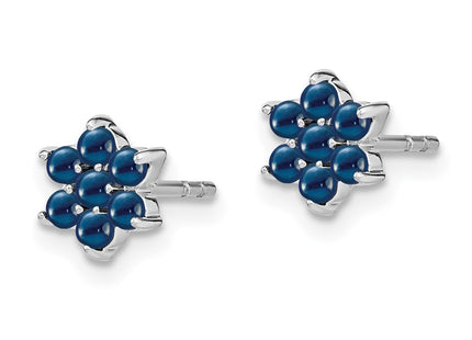 14k White Gold Earrings Style EM7199 - Classique Jewelry Inc.