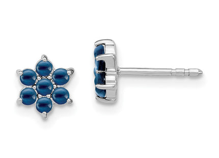 14k White Gold Earrings Style EM7199 - Classique Jewelry Inc.