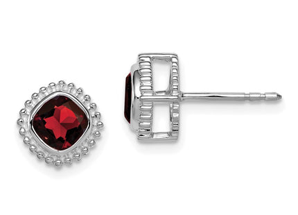 14k White Gold Earrings Style EM7201 - Classique Jewelry Inc.