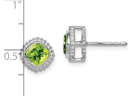 14k White Gold Earrings Style EM7201 - Classique Jewelry Inc.