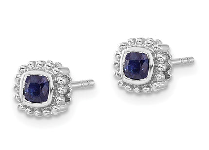 14k White Gold Earrings Style EM7201 - Classique Jewelry Inc.