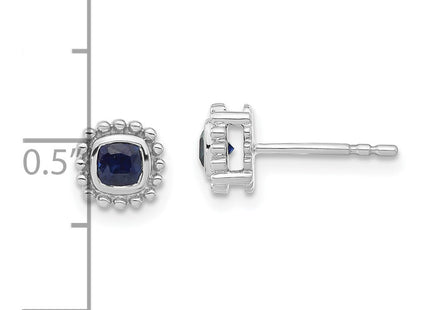 14k White Gold Earrings Style EM7201 - Classique Jewelry Inc.