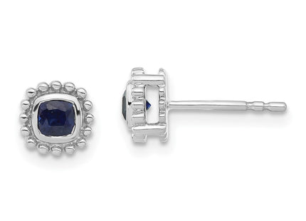 14k White Gold Earrings Style EM7201 - Classique Jewelry Inc.