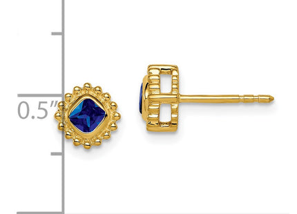 14k Yellow Gold Earrings Style EM7201 - Classique Jewelry Inc.