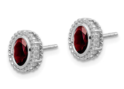 14k White Gold Earrings Style EM7202 - Classique Jewelry Inc.