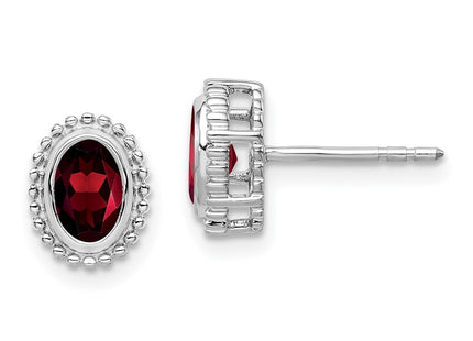 14k White Gold Earrings Style EM7202 - Classique Jewelry Inc.