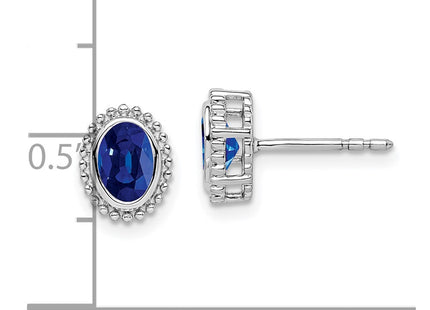 14k White Gold Earrings Style EM7202 - Classique Jewelry Inc.