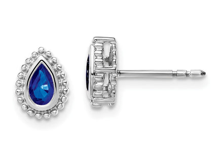 14k White Gold Earrings Style EM7203 - Classique Jewelry Inc.