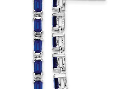 14k White Gold Earrings Style EM7224 - Classique Jewelry Inc.