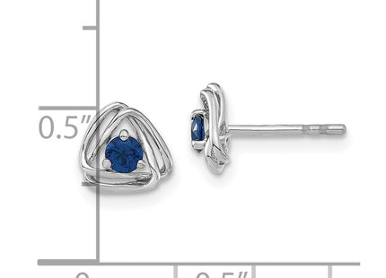14k White Gold Earrings Style EM7395 - Classique Jewelry Inc.