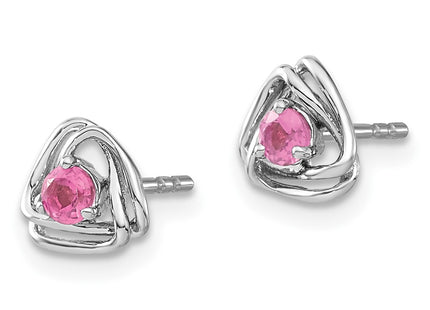 14k White Gold Earrings Style EM7395 - Classique Jewelry Inc.