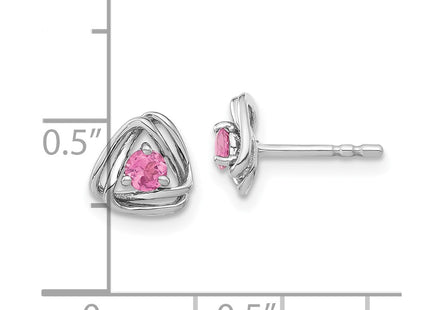 14k White Gold Earrings Style EM7395 - Classique Jewelry Inc.