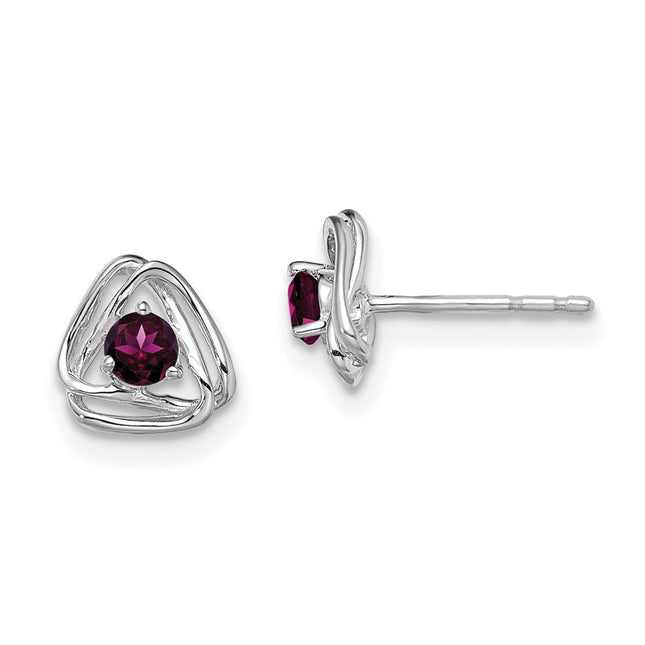 14k White Gold Earrings Style EM7395 - Classique Jewelry Inc.