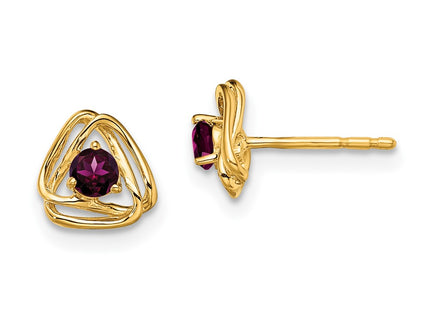 14k Yellow Gold Earrings Style EM7395 - Classique Jewelry Inc.