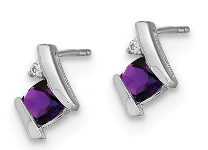 Sterling Silver Earrings Style EM7398 - Classique Jewelry Inc.