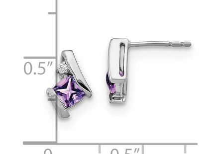 Sterling Silver Earrings Style EM7398 - Classique Jewelry Inc.