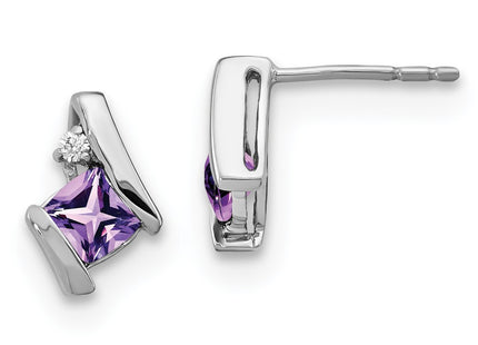 Sterling Silver Earrings Style EM7398 - Classique Jewelry Inc.