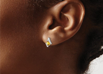 Sterling Silver Earrings Style EM7398 - Classique Jewelry Inc.