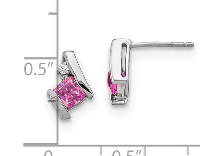 Sterling Silver Earrings Style EM7398 - Classique Jewelry Inc.