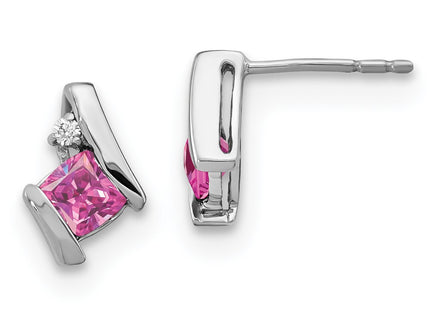 Sterling Silver Earrings Style EM7398 - Classique Jewelry Inc.