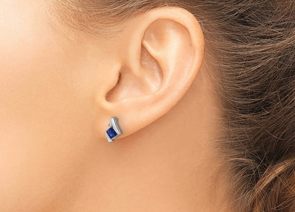 Sterling Silver Earrings Style EM7398 - Classique Jewelry Inc.