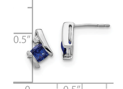 Sterling Silver Earrings Style EM7398 - Classique Jewelry Inc.