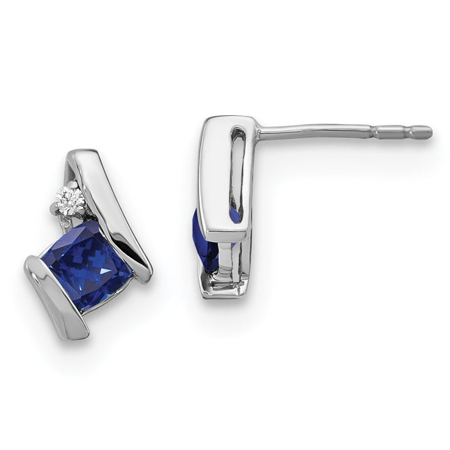 Sterling Silver Earrings Style EM7398 - Classique Jewelry Inc.