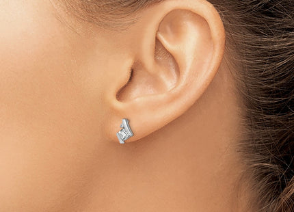 Sterling Silver Earrings Style EM7398 - Classique Jewelry Inc.