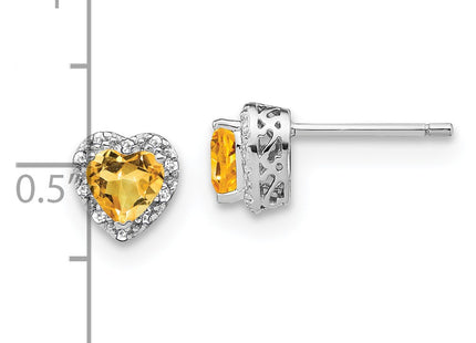 Sterling Silver Earrings Style EM7400 - Classique Jewelry Inc.