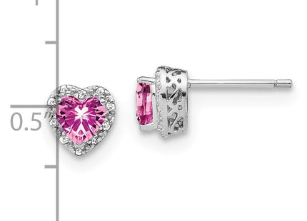 Sterling Silver Earrings Style EM7400 - Classique Jewelry Inc.