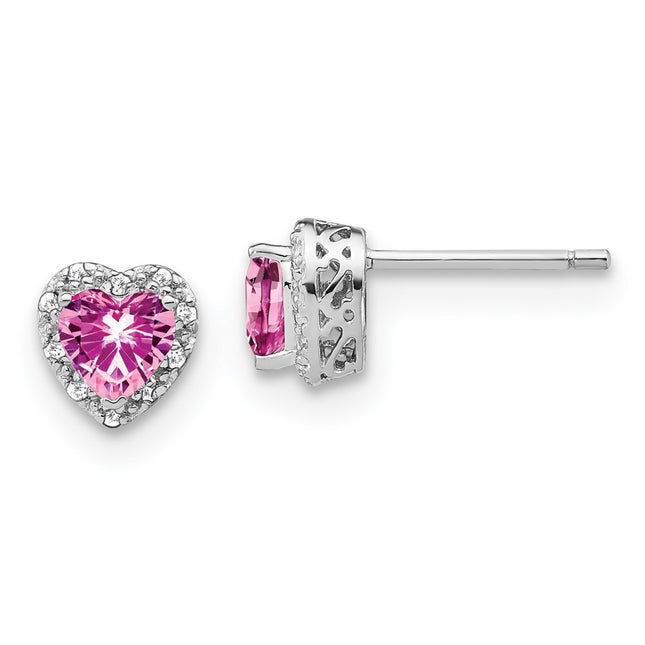 Sterling Silver Earrings Style EM7400 - Classique Jewelry Inc.