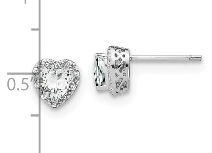 Sterling Silver Earrings Style EM7400 - Classique Jewelry Inc.