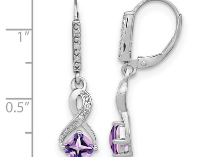 Sterling Silver Earrings Style EM7402 - Classique Jewelry Inc.