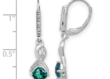 Sterling Silver Earrings Style EM7402 - Classique Jewelry Inc.