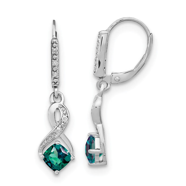 Sterling Silver Earrings Style EM7402 - Classique Jewelry Inc.
