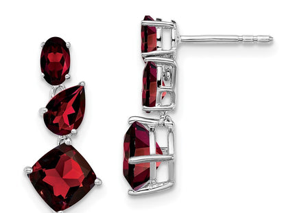 14k White Gold Earrings Style EM7457 - Classique Jewelry Inc.