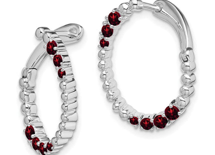 14k White Gold Earrings Style EM7460 - Classique Jewelry Inc.