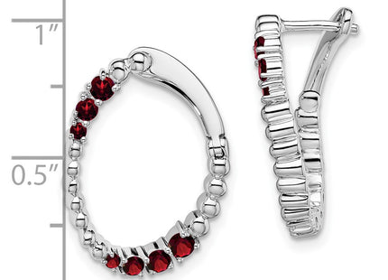 14k White Gold Earrings Style EM7460 - Classique Jewelry Inc.