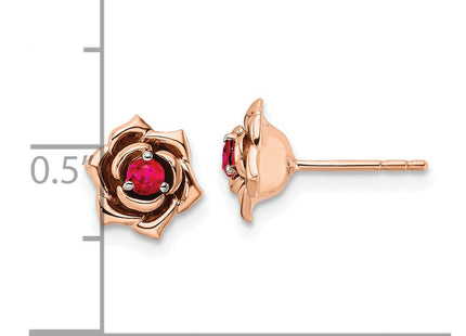14k Two-tone Earrings Style EM8274 - Classique Jewelry Inc.