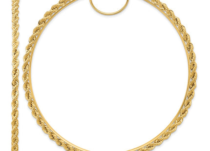 14K gold hoop earrings