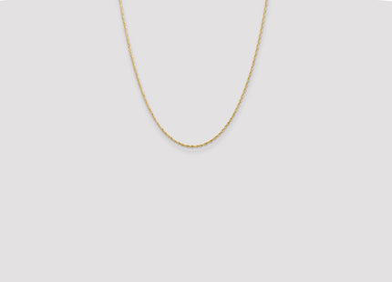 14K Ultra Diamond-cut Rope with Lobster Clasp Chain (Style EXL012-22)