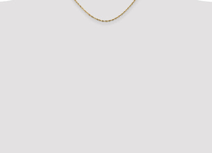 14K Ultra Diamond-cut Rope with Lobster Clasp Chain (Style EXL014-16)