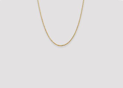 14K Ultra Diamond-cut Rope with Lobster Clasp Chain (Style EXL016-22)