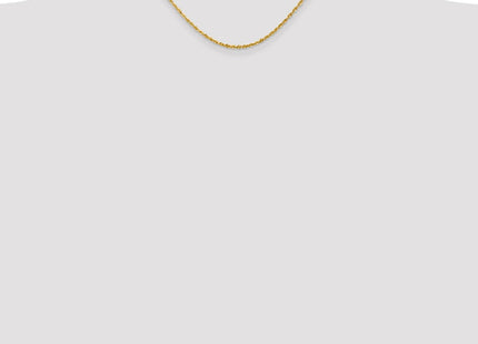 14K Ultra Diamond-cut Rope with Lobster Clasp Chain (Style EXL018-16)