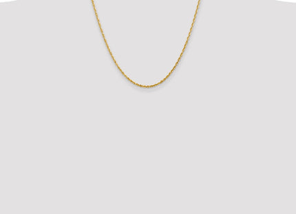 14K Ultra Diamond-cut Rope with Lobster Clasp Chain (Style EXL018-20)