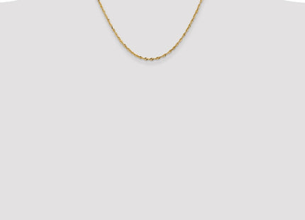 14k Yellow Gold Chains Style EXL021 - Classique Jewelry Inc.