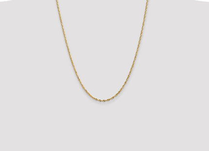 14k Yellow Gold Chains Style EXL021 - Classique Jewelry Inc.