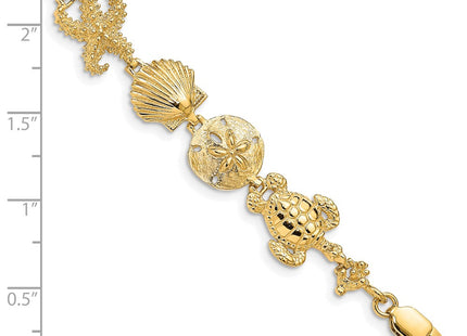 14k Yellow Gold Bracelets Style FB1111 - Classique Jewelry Inc.